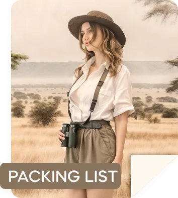 Safari-Packliste als PDF