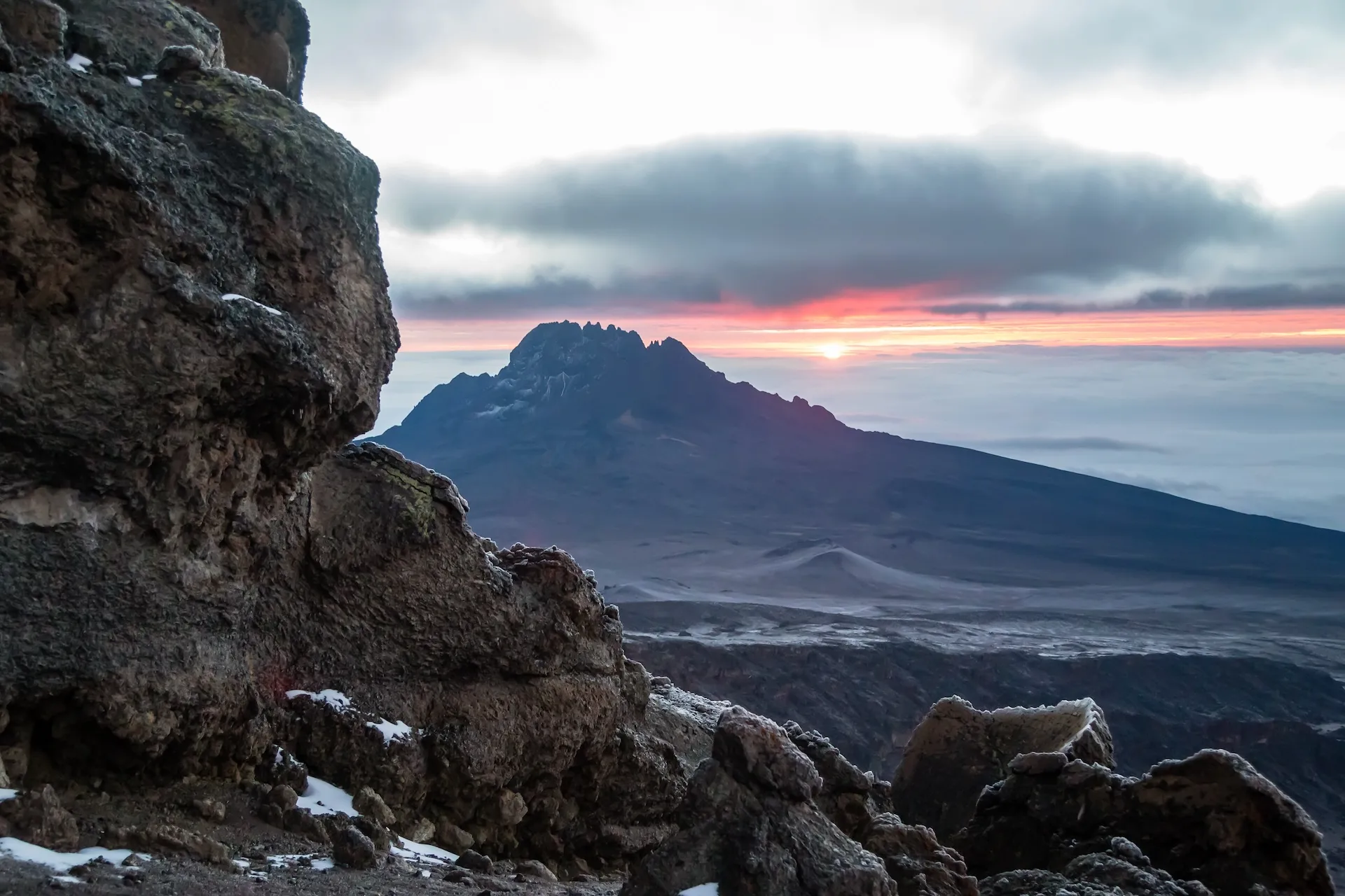 Auf allen Routen sind weite Kilimandscharo-Panoramen möglich