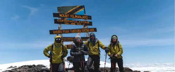 Umbwe-Route - Tag 6 - Aufstieg zum Uhuru Peak und Abstieg zum Millennium Camp